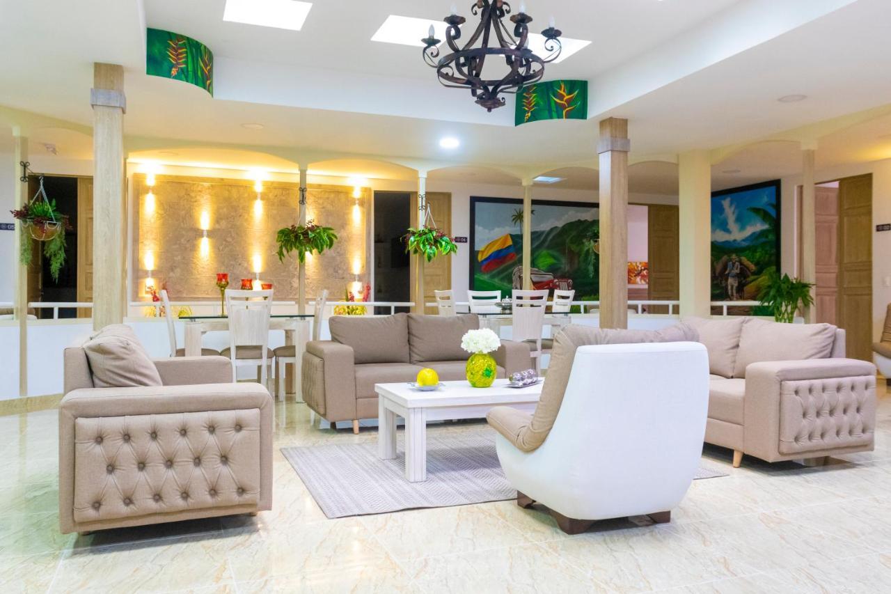 Hotel Plaza Real Santa Rosa de Cabal Kültér fotó