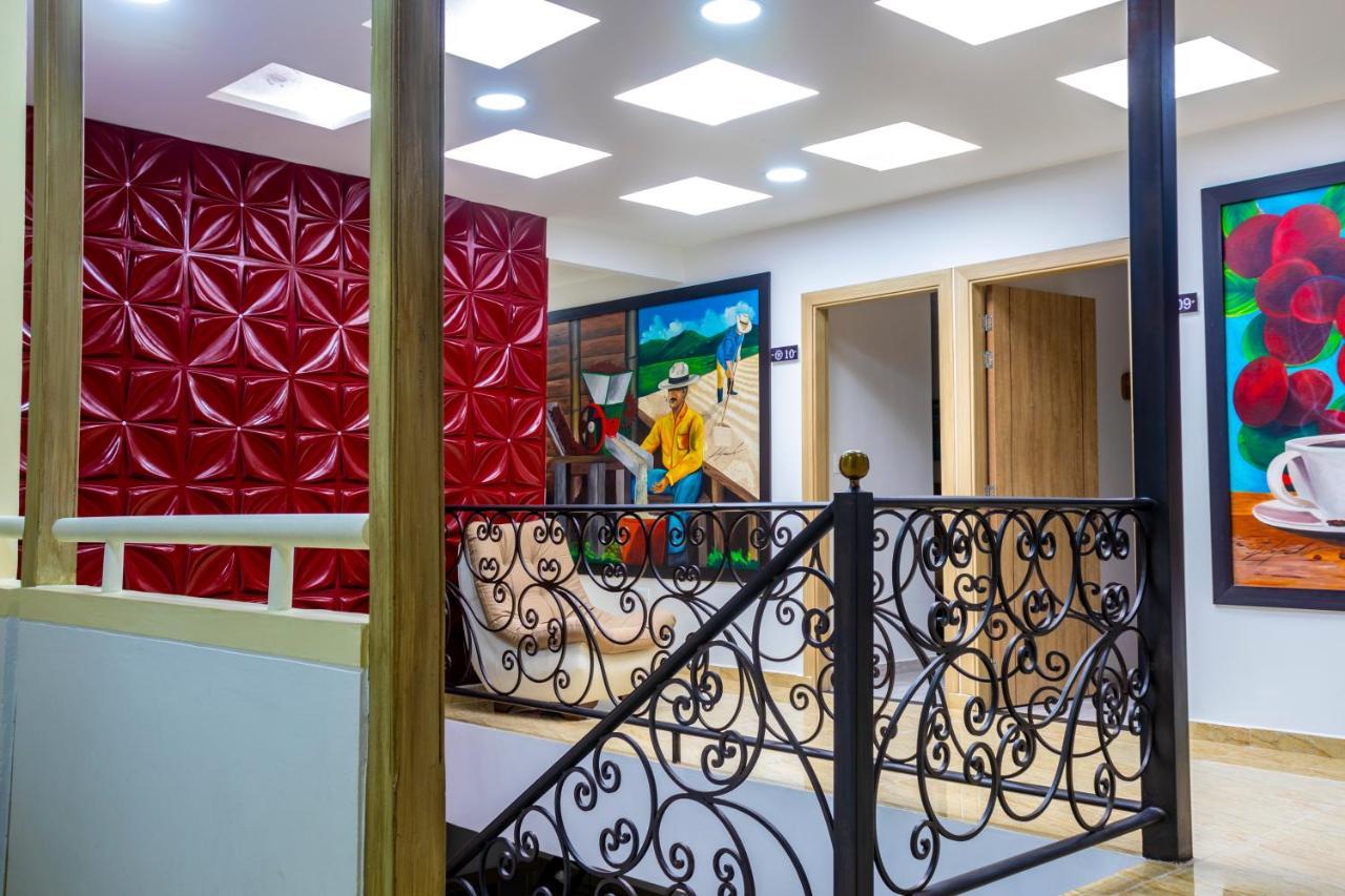 Hotel Plaza Real Santa Rosa de Cabal Kültér fotó